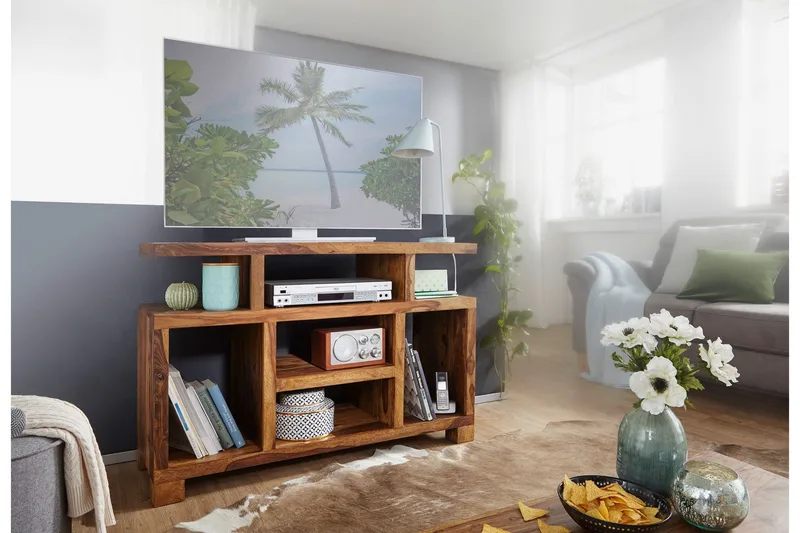 Dentel Sideboard i Træ - Brun - Opbevaring - Opbevaringsmøbler - Skænke & sideboards