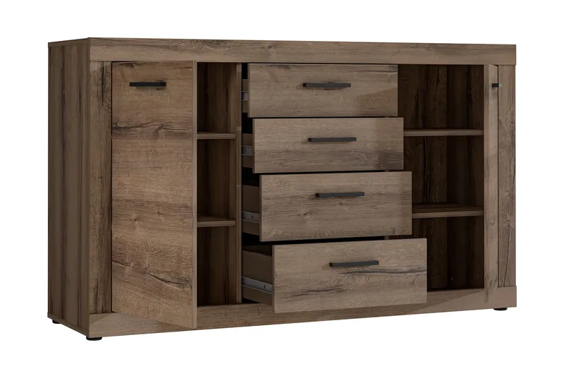 Elhovo Sideboard 41x143 cm - Brun - Opbevaring - Opbevaringsmøbler - Skænke & sideboards