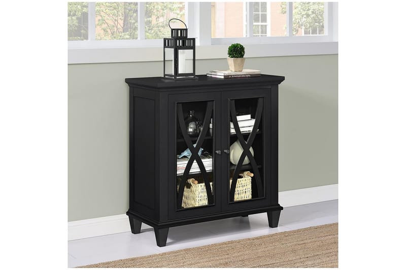Ellington Sideboard 80x38 cm Sort - Dorel Home - Opbevaring - Opbevaringsmøbler - Skænke & sideboards