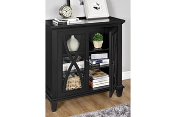 Ellington Sideboard 80x38 cm Sort - Dorel Home - Opbevaring - Opbevaringsmøbler - Skænke & sideboards