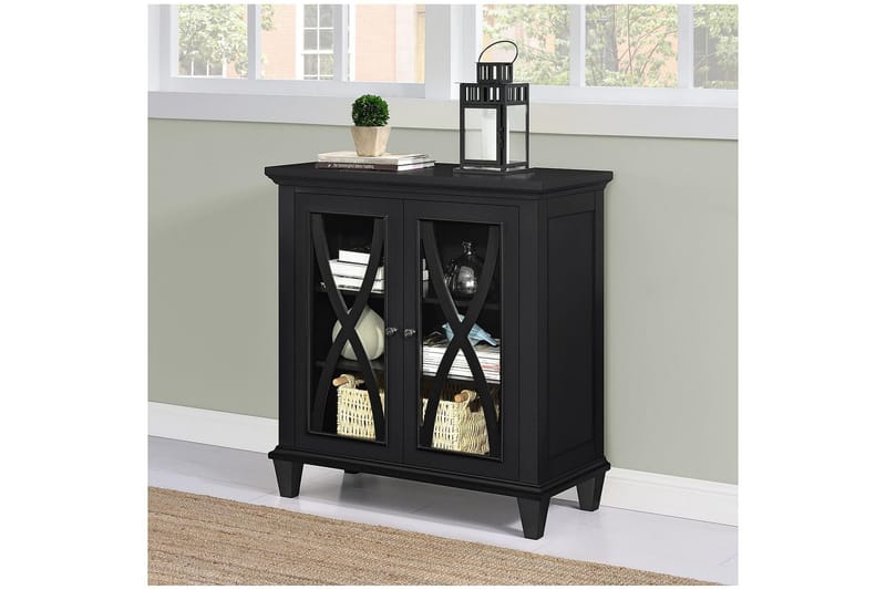 Ellington Sideboard 80x38 cm Sort - Dorel Home - Opbevaring - Opbevaringsmøbler - Skænke & sideboards