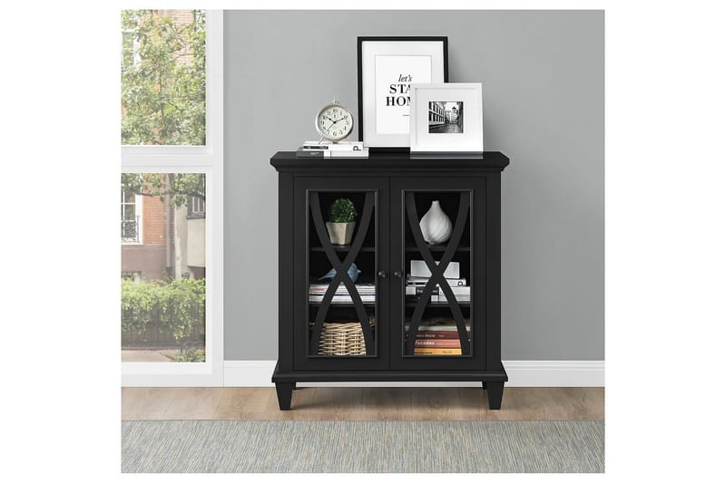 Ellington Sideboard 80x38 cm Sort - Dorel Home - Opbevaring - Opbevaringsmøbler - Skænke & sideboards
