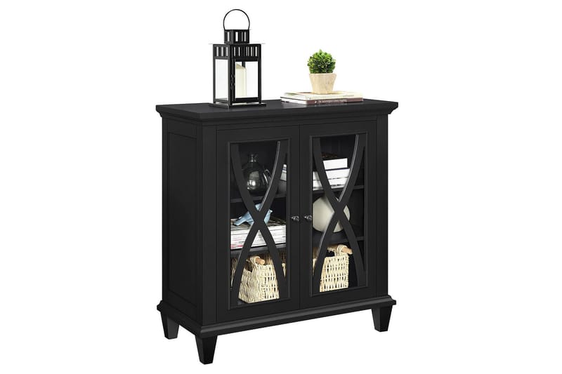 Ellington Sideboard 80x38 cm Sort - Dorel Home - Opbevaring - Opbevaringsmøbler - Skænke & sideboards
