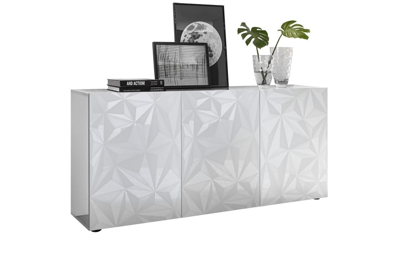 Fasett Basic Skænk 181 cm - Hvid - Opbevaring - Opbevaringsmøbler - Skænke & sideboards