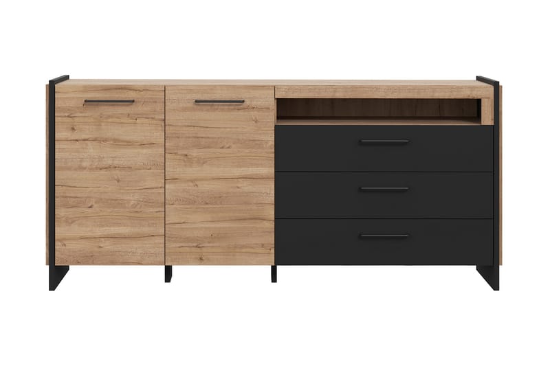 Gevgelija Sideboard 41x187 cm - Brun/Sort - Skænke & sideboards