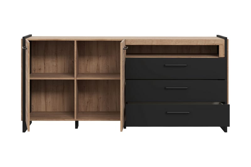 Gevgelija Sideboard 41x187 cm - Brun/Sort - Skænke & sideboards