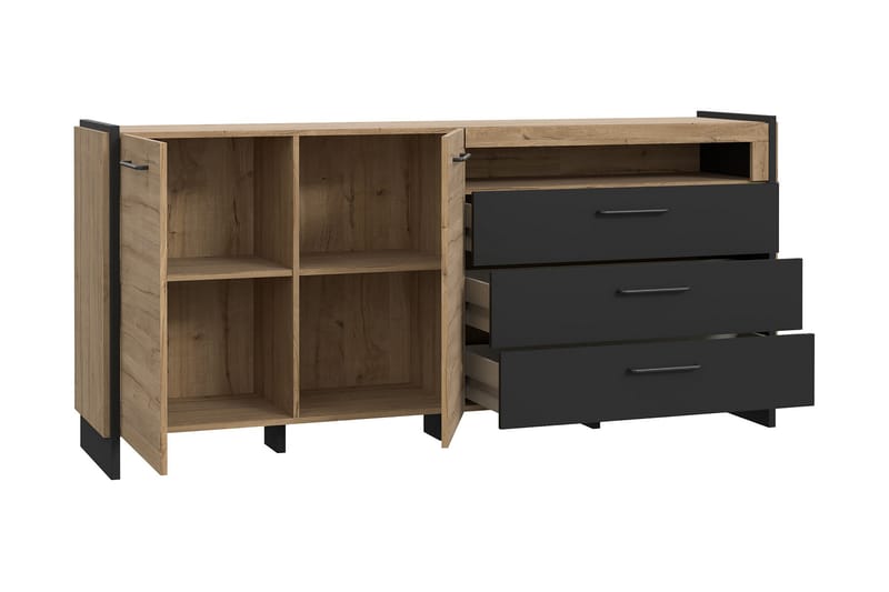 Gevgelija Sideboard 41x187 cm - Brun/Sort - Skænke & sideboards