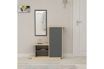 Glatton Sideboard 80 cm - Natur/Antracit - Opbevaring - Opbevaringsmøbler - Skænke & sideboards