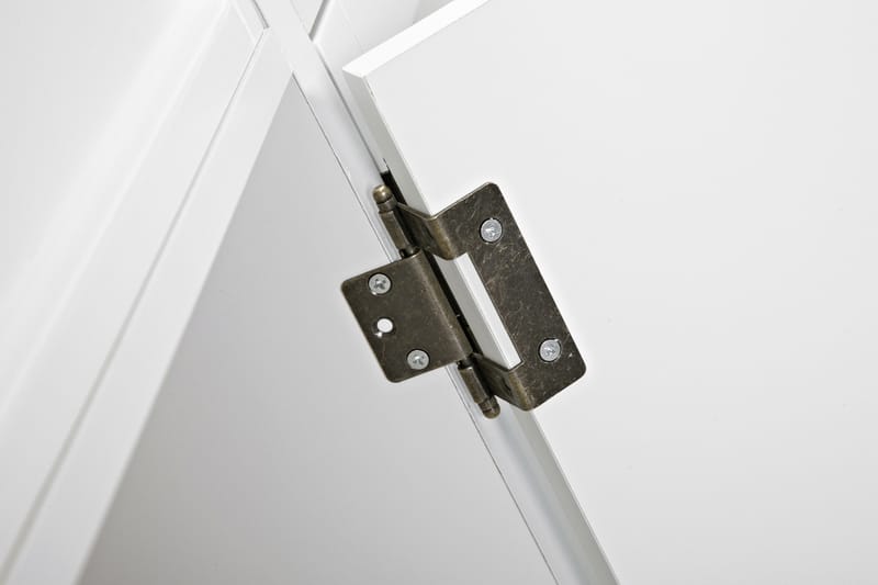 Hampton Skænk 170 cm 4 Låger 2 Skuffer - Hvid/Sort - Opbevaring - Opbevaringsmøbler - Skænke & sideboards
