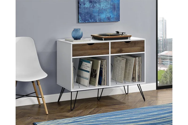 Harmony Opbevaringstativ 101x46 cm Hvid - Novogratz - Opbevaring - Opbevaringsmøbler - Skænke & sideboards