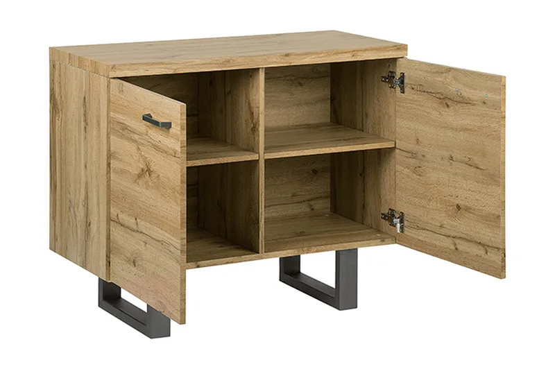 Harvley Skænk med 2 Doors - Træ / natur - Opbevaring - Opbevaringsmøbler - Skænke & sideboards