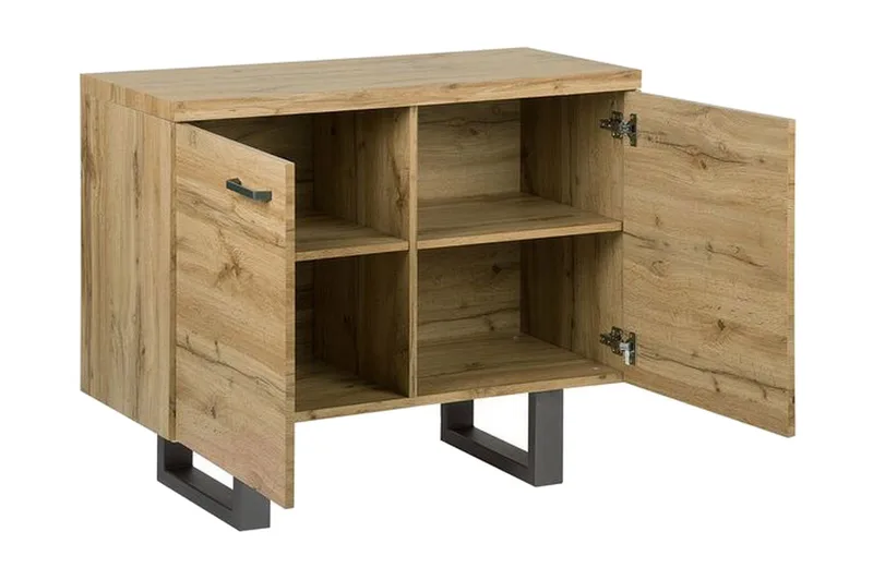 Harvley Skænk med 2 Doors - Træ / natur - Opbevaring - Opbevaringsmøbler - Skænke & sideboards