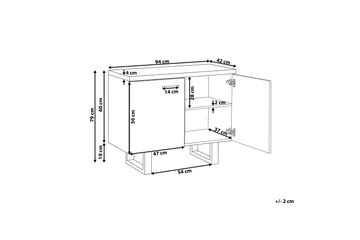 Harvley Skænk med 2 Doors - Træ / natur - Opbevaring - Opbevaringsmøbler - Skænke & sideboards