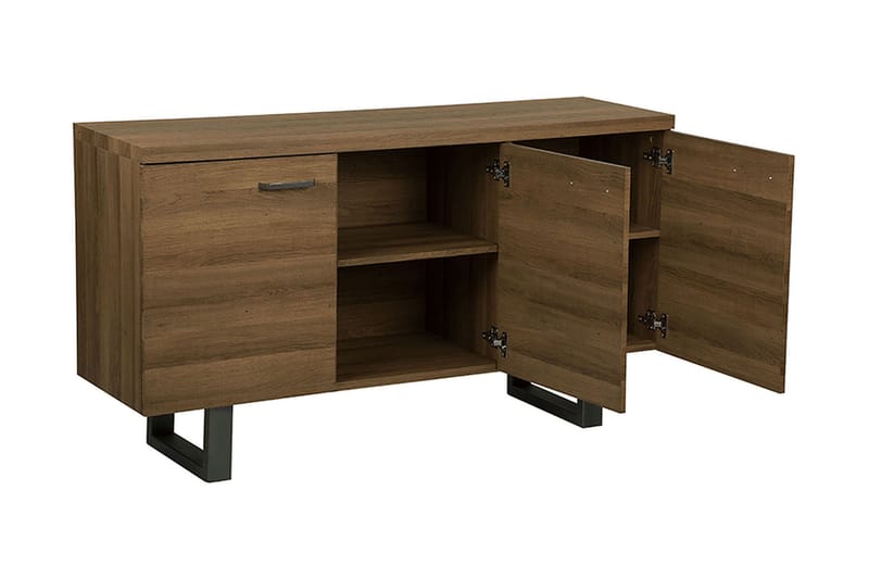 Harvley Skænk med 3 Doors - Træ / natur - Opbevaring - Opbevaringsmøbler - Skænke & sideboards