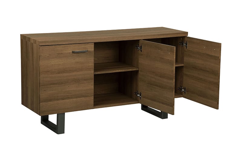 Harvley Skænk med 3 Doors - Træ / natur - Opbevaring - Opbevaringsmøbler - Skænke & sideboards