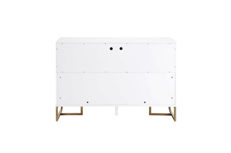 Herringbone Sideboard 122x48 cm Hvid - Opbevaring - Opbevaringsmøbler - Skænke & sideboards