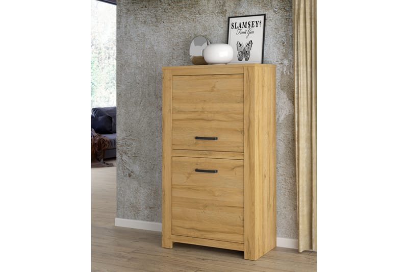 Hovencamp skab 42x77 cm - Brun - Opbevaring - Opbevaringsmøbler - Skænke & sideboards