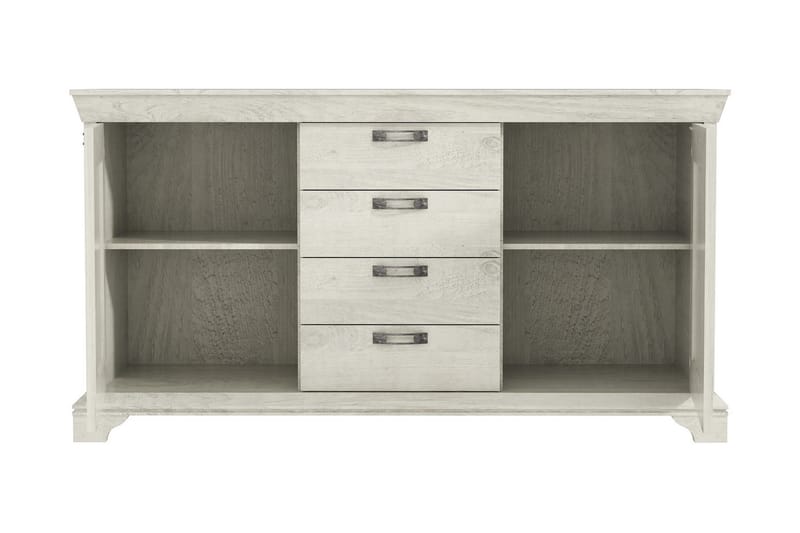 Hurlston Highboard 178 cm - Hvid - Skænke & sideboards