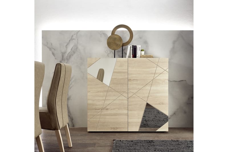 Hvidtoria Sideboard 42x121 cm Beige - Lc Spa - Skænke & sideboards