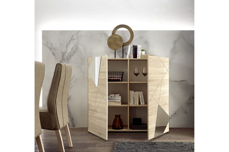 Hvidtoria Sideboard 42x121 cm Beige - Lc Spa - Opbevaring - Opbevaringsmøbler - Skænke & sideboards