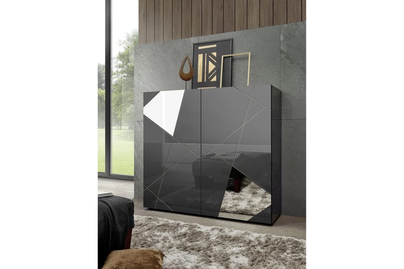 Hvidtoria Sideboard 42x121 cm Grå - Lc Spa - Opbevaring - Opbevaringsmøbler - Skænke & sideboards