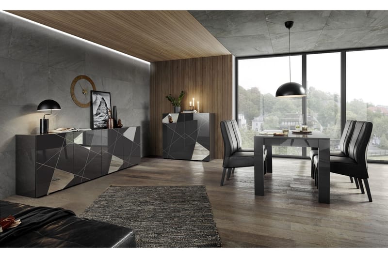 Hvidtoria Sideboard 42x121 cm Grå - Lc Spa - Opbevaring - Opbevaringsmøbler - Skænke & sideboards