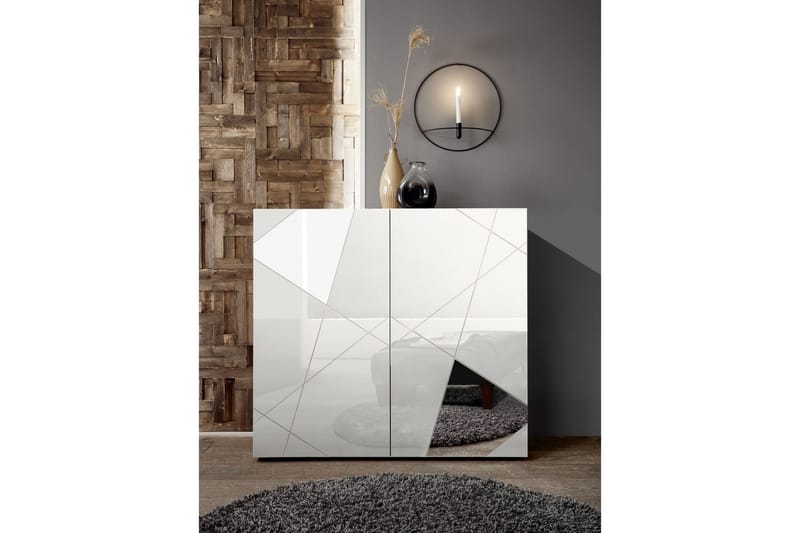 Hvidtoria Sideboard 42x121 cm Hvid - Lc Spa - Opbevaring - Opbevaringsmøbler - Skænke & sideboards