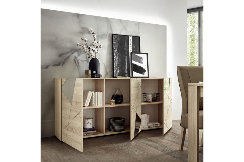 Hvidtoria Sideboard 42x181 cm Beige - Lc Spa - Opbevaring - Opbevaringsmøbler - Skænke & sideboards