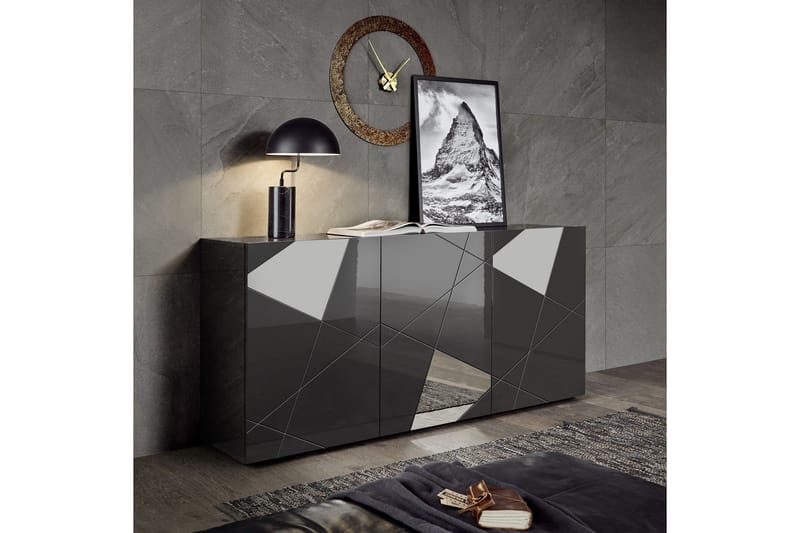 Hvidtoria Sideboard 42x181 cm Grå - Lc Spa - Opbevaring - Opbevaringsmøbler - Skænke & sideboards
