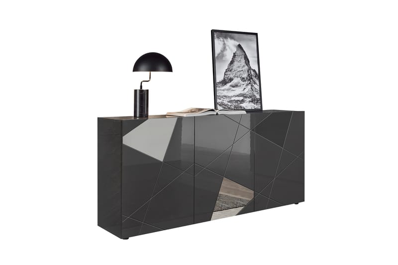 Hvidtoria Sideboard 42x181 cm Grå - Lc Spa - Opbevaring - Opbevaringsmøbler - Skænke & sideboards