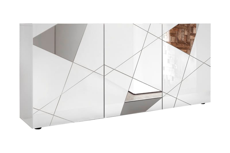 Hvidtoria Sideboard 42x181 cm Hvid - Lc Spa - Opbevaring - Opbevaringsmøbler - Skænke & sideboards