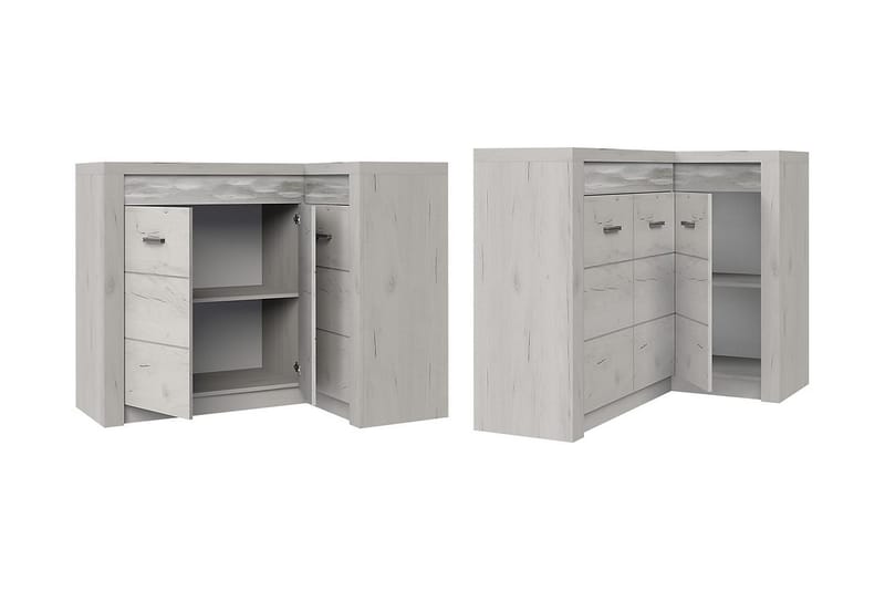 Indianapolis skænk 131x42x104 cm - Opbevaring - Opbevaringsmøbler - Skænke & sideboards