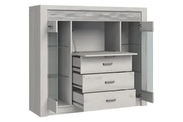 Indianapolis skænk 137x42x122 cm - Brun - Opbevaring - Opbevaringsmøbler - Skænke & sideboards