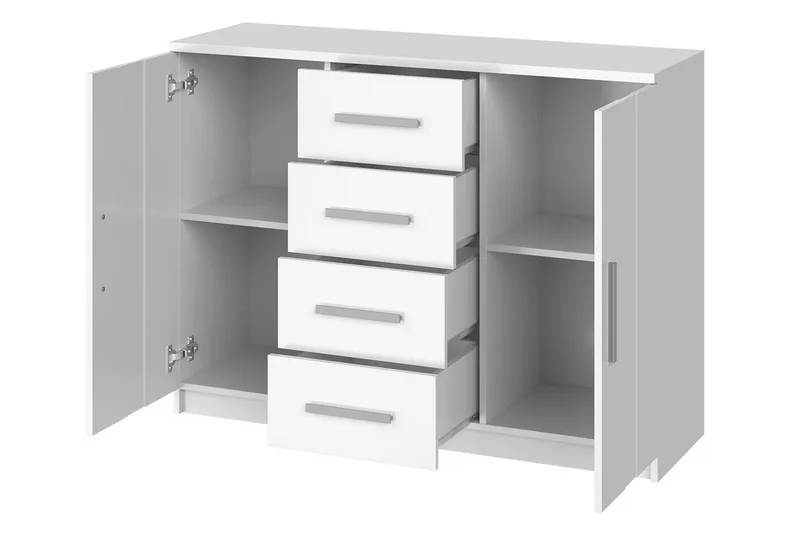 Julissa Skænk 120 cm - Hvid - Opbevaring - Opbevaringsmøbler - Skænke & sideboards