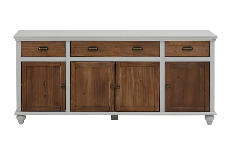 Kagami Skænk 175x38 cm - Grå/Brun - Opbevaring - Opbevaringsmøbler - Skænke & sideboards