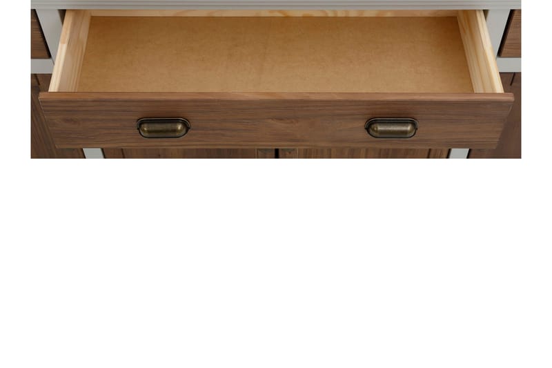 Kagami Skænk 175x38 cm - Grå/Brun - Opbevaring - Opbevaringsmøbler - Skænke & sideboards