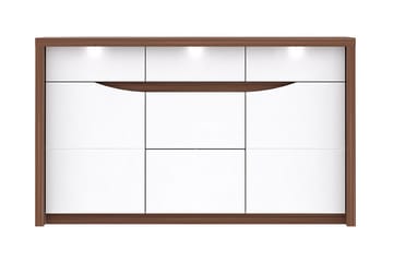 Keoisha Skænk 142x84 cm - Brun / hvid - Opbevaring - Opbevaringsmøbler - Skænke & sideboards