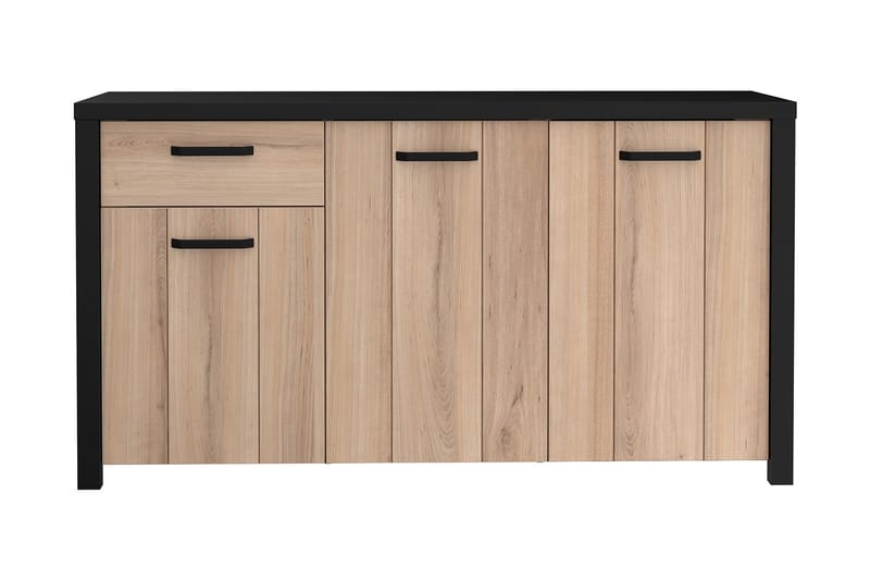 Konitsa Sideboard 52x160 cm - Brun/Sort - Skænke & sideboards