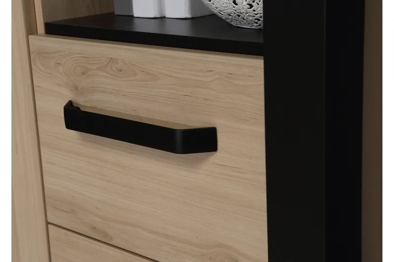 Konitsa Sideboard 52x160 cm - Brun/Sort - Opbevaring - Opbevaringsmøbler - Skænke & sideboards