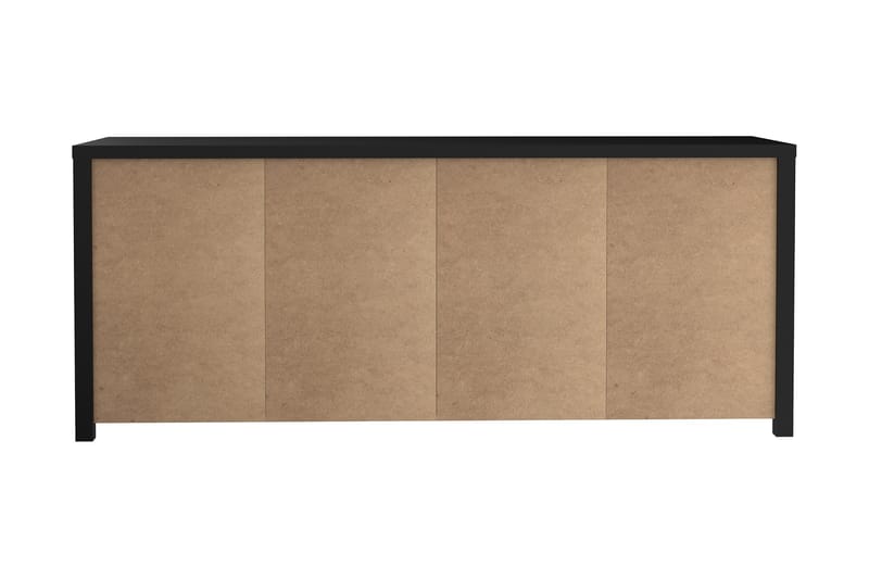 Konitsa Sideboard 52x210 cm - Brun/Sort - Skænke & sideboards