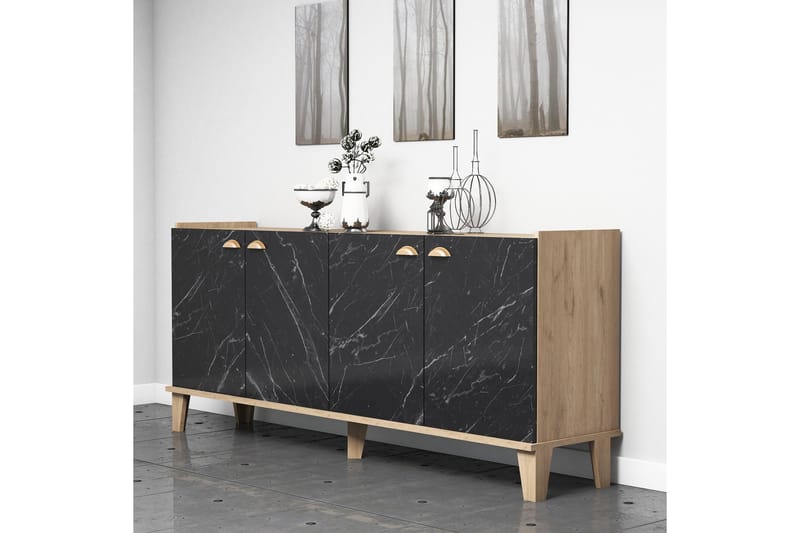 Konsol Eg| Marmor - Opbevaring - Opbevaringsmøbler - Skænke & sideboards