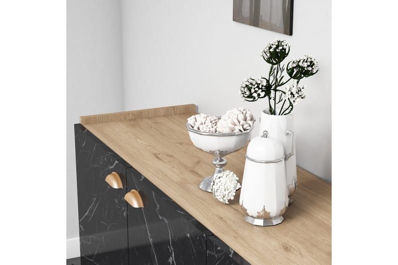 Konsol Eg| Marmor - Opbevaring - Opbevaringsmøbler - Skænke & sideboards