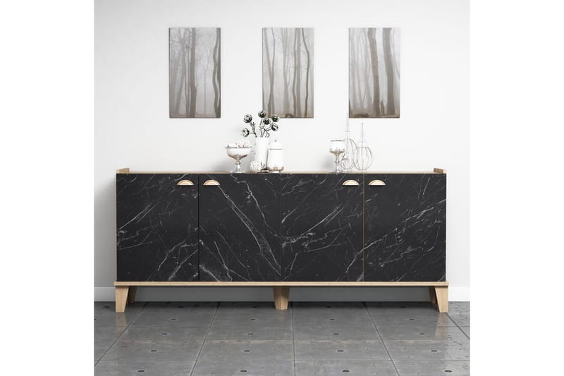 Konsol Eg| Marmor - Opbevaring - Opbevaringsmøbler - Skænke & sideboards