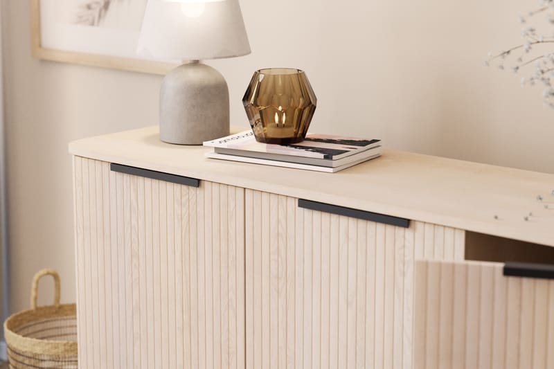 Kopparbo Skænk Hvidlaseret Eg - Lyst hvidlaseret egetræ - Opbevaring - Opbevaringsmøbler - Skænke & sideboards