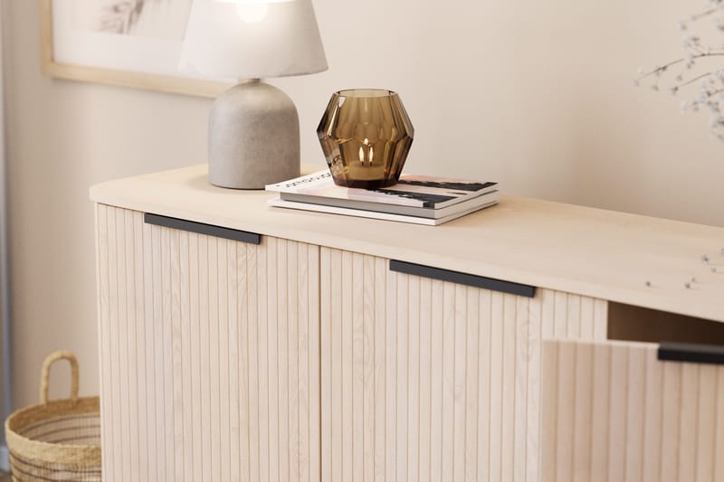 Kopparbo Skænk Hvidlaseret Eg - Lyst hvidlaseret egetræ - Opbevaring - Opbevaringsmøbler - Skænke & sideboards