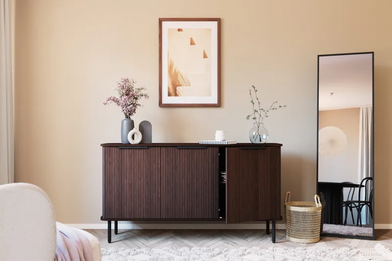 Kopparbo Skænk Valnød - Mørkebrunt valnøddetræ - Opbevaring - Opbevaringsmøbler - Skænke & sideboards