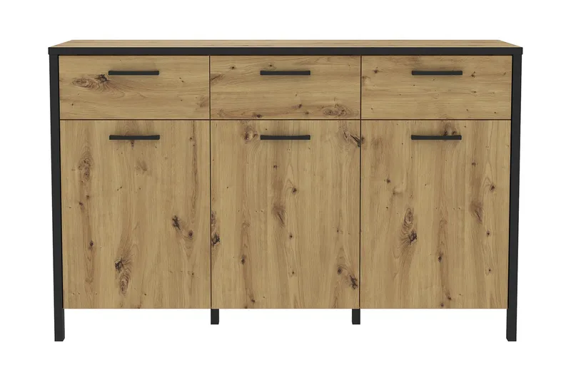 Koufalia Sideboard 40x140 cm - Brun/Sort - Opbevaring - Opbevaringsmøbler - Skænke & sideboards