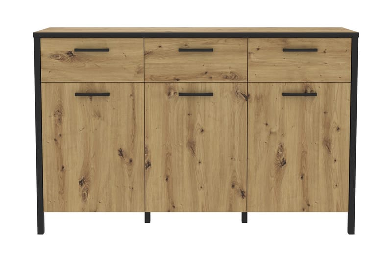 Koufalia Sideboard 40x140 cm - Brun/Sort - Opbevaring - Opbevaringsmøbler - Skænke & sideboards