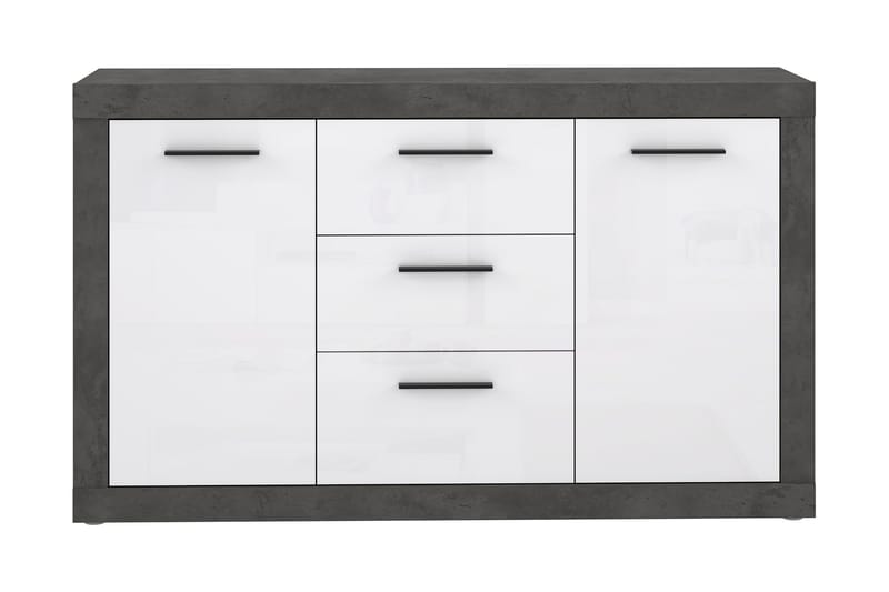 Kranea Sideboard 41x143 cm - Grå/Hvid - Opbevaring - Opbevaringsmøbler - Skænke & sideboards