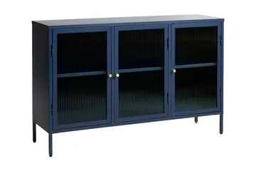Lazarus Sideboard 3 dele 132 cm - Blå - Opbevaring - Opbevaringsmøbler - Skænke & sideboards